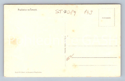 Postcard PRACHATIC IN ŠUMAVÁ (ST7089)