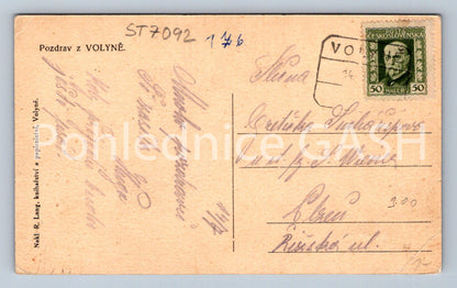 Postcard GREETINGS FROM VOLYNIA (ST7092)