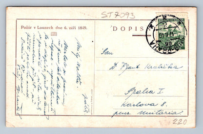 Postcard FIRE IN THE LOUNGE (ST7093)