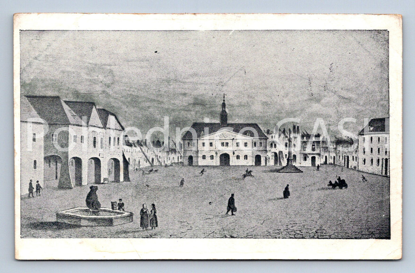 Postcard FIRE IN THE LOUNGE (ST7093)