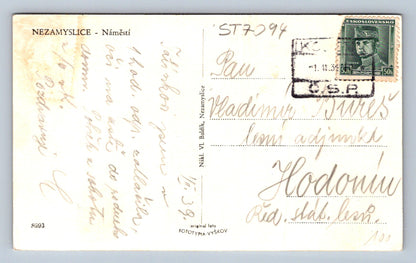 Postcard NEZAMYSLICE - SQUARE (ST7094)