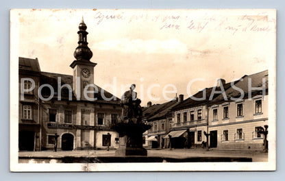 Postcard ZÁBŘEH NORTH MORAVIA - SQUARE (ST7106)