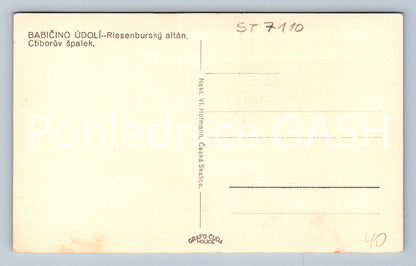 Postcard GRANDMA'S VALLEY (ST7110)