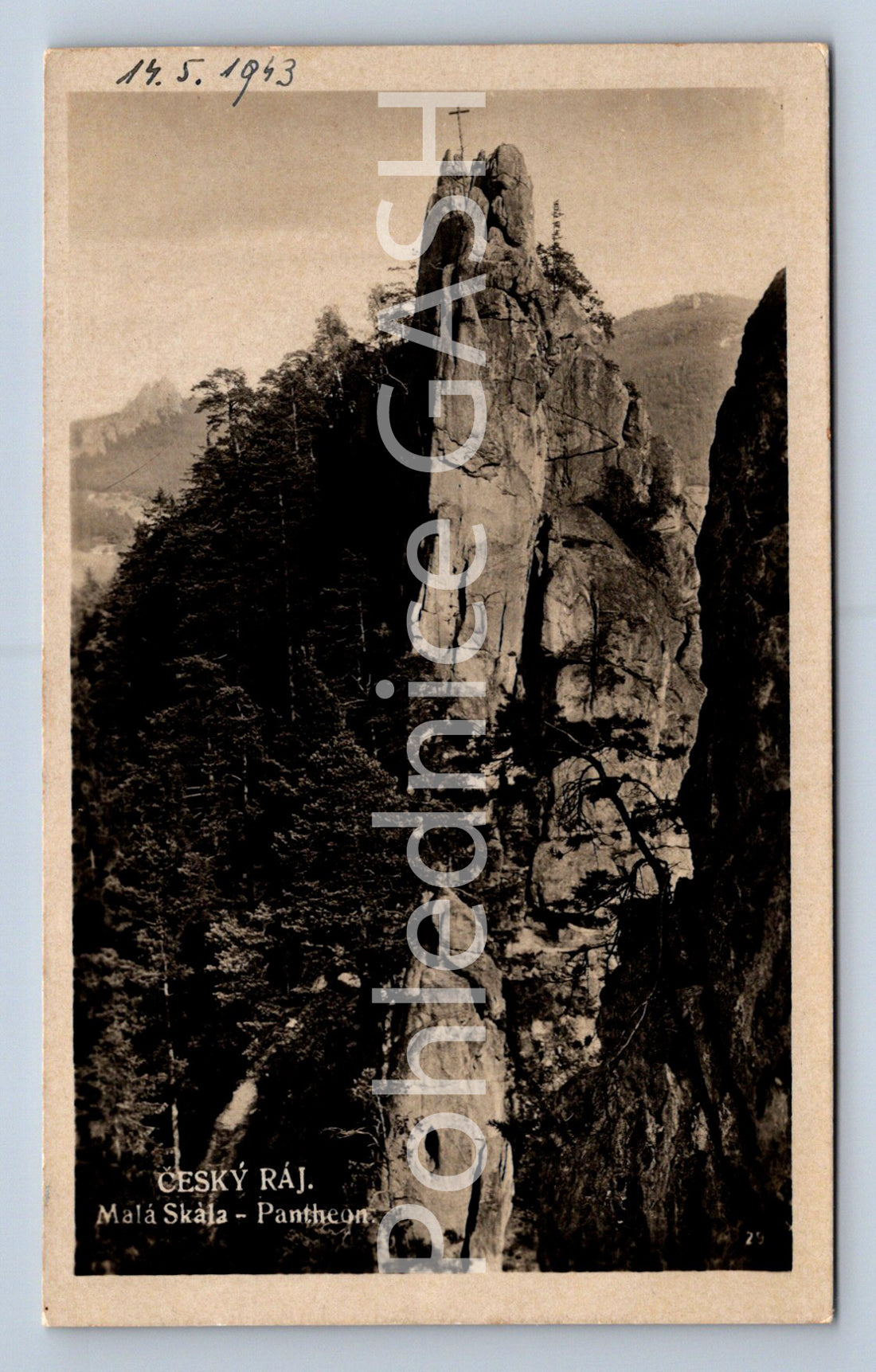 Postcard BOHEMIAN PARADISE (ST7112)