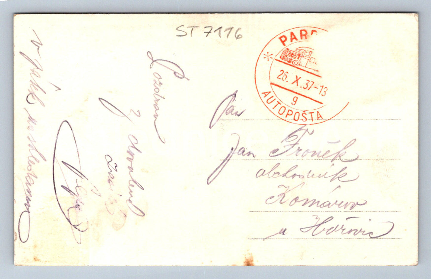 Postcard PARDUBICE (ST7116)