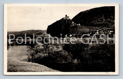 Postcard STŘEKOV NAD LABEM CASTLE (ST7117)