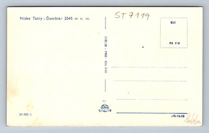 Postcard LOW TATRAS (ST7119)