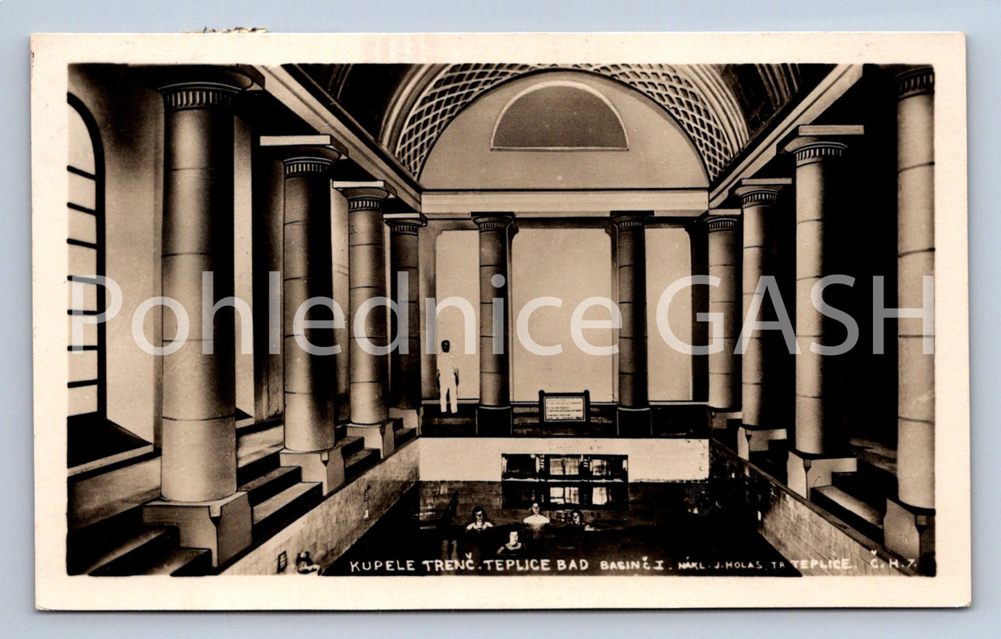 Postcard KPELE TRENČANSKÉ TEPLICE (ST7122)