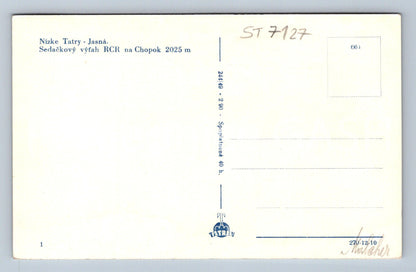 Postcard LOW TATRAS (ST7127)