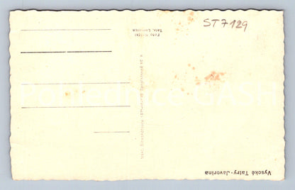 Postcard HIGH TATRAS - JAVORNIKY (ST7129)