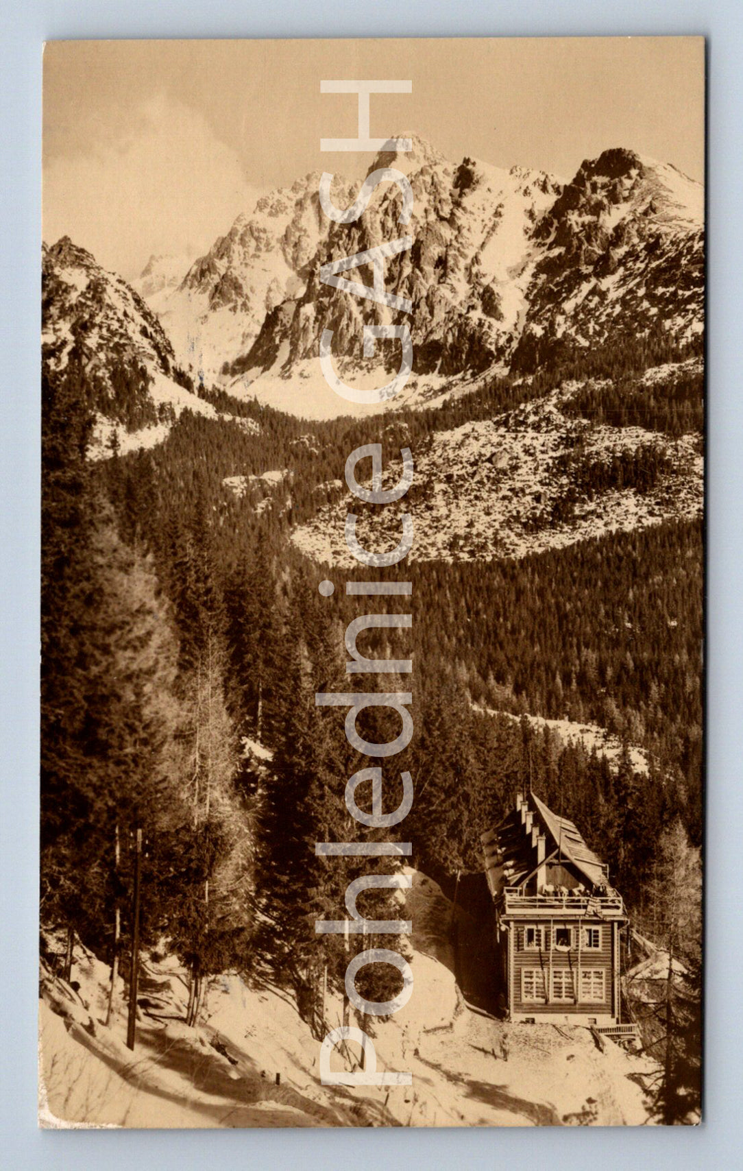 Postcard HIGH TATRAS (ST7131)