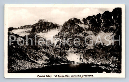 Postcard HIGH TATRAS (ST7133)