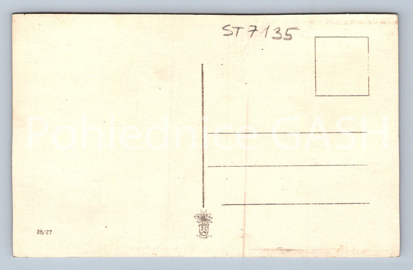 Postcard HIGH TATRAS (ST7135)