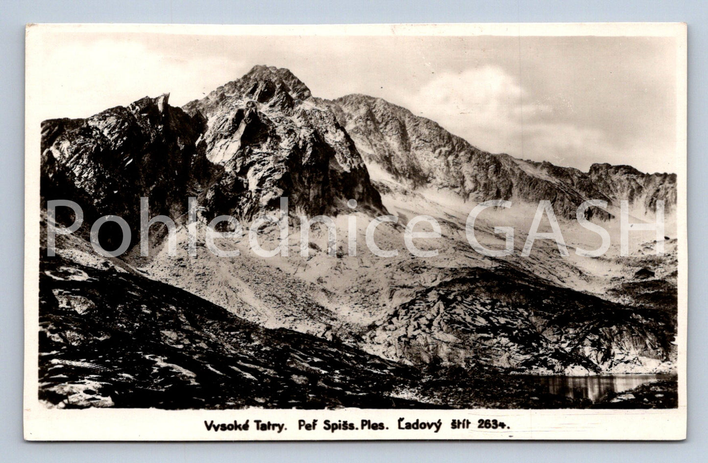 Postcard HIGH TATRAS (ST7135)