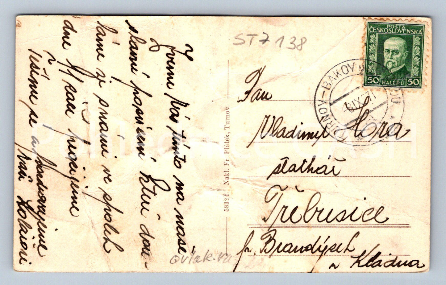 Postcard BOHEMIAN PARADISE (ST7138)