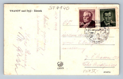 Postcard VRANOV NAD DYJÍ (ST7140)