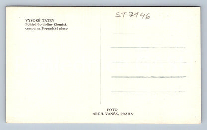 Postcard HIGH TATRAS (ST7146)