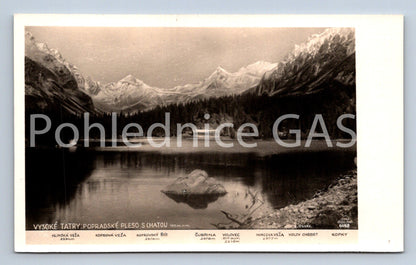 Postcard HIGH TATRAS (ST7149)