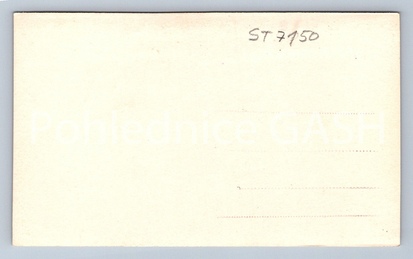 Postcard HIGH TATRAS (ST7150)