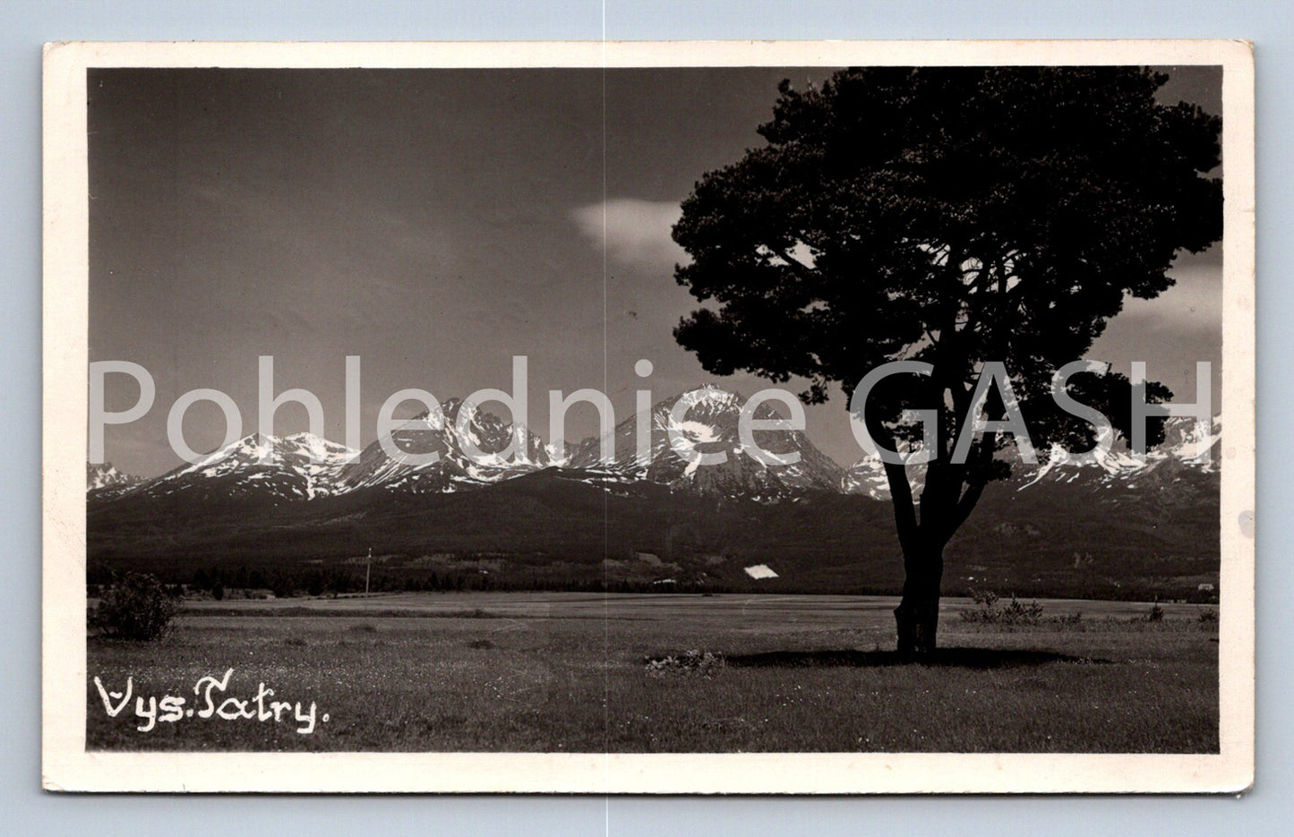 Postcard HIGH TATRAS (ST7156)