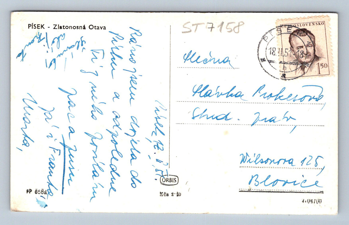 Postcard SAND (ST7158)