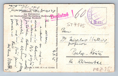 Postcard JEŠTĚD 1010 M (ST7175)