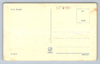 Postcard BEZDĚZ CASTLE (ST7180)