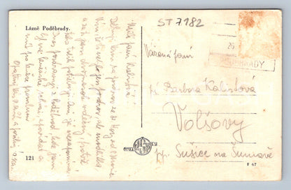 Postcard LÁZNĚ PODEBRADY (ST7182)