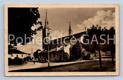 Postcard KAŠPERSKÉ MOUNTAINS - CHURCH (ST7187)