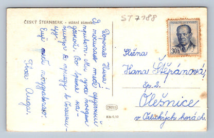 Postcard ČESKÝ ŠTENBERK - STATE CASTLE (ST7188)