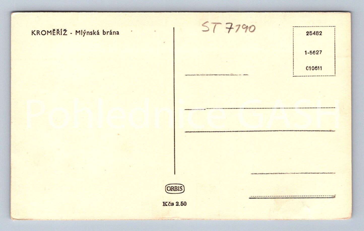 Postcard KROMĚŘÍŽ (ST7190)