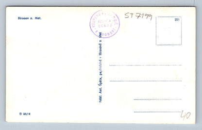 Postcard HRONOV NAD METUJÍ (ST7199)