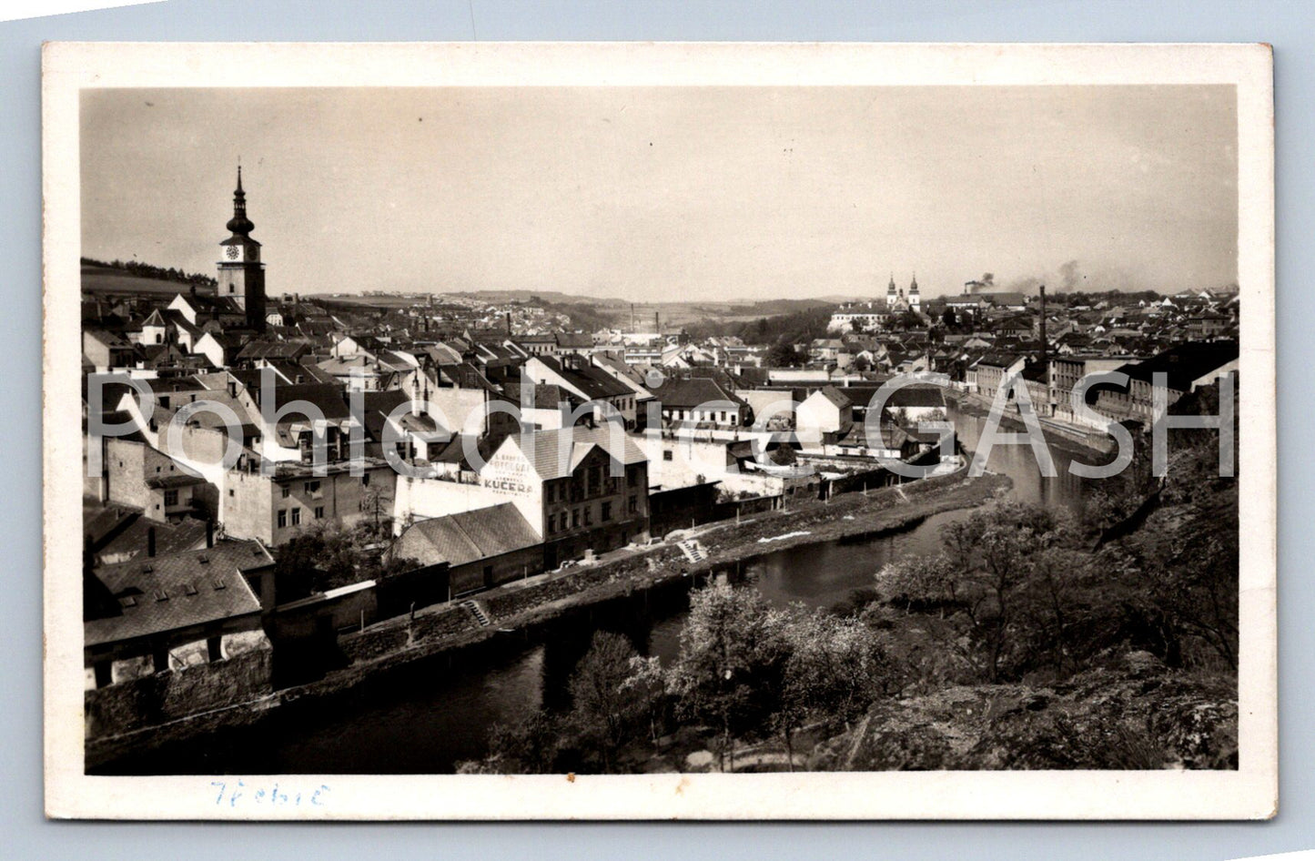 Postcard TŘEBÍC (ST7203)