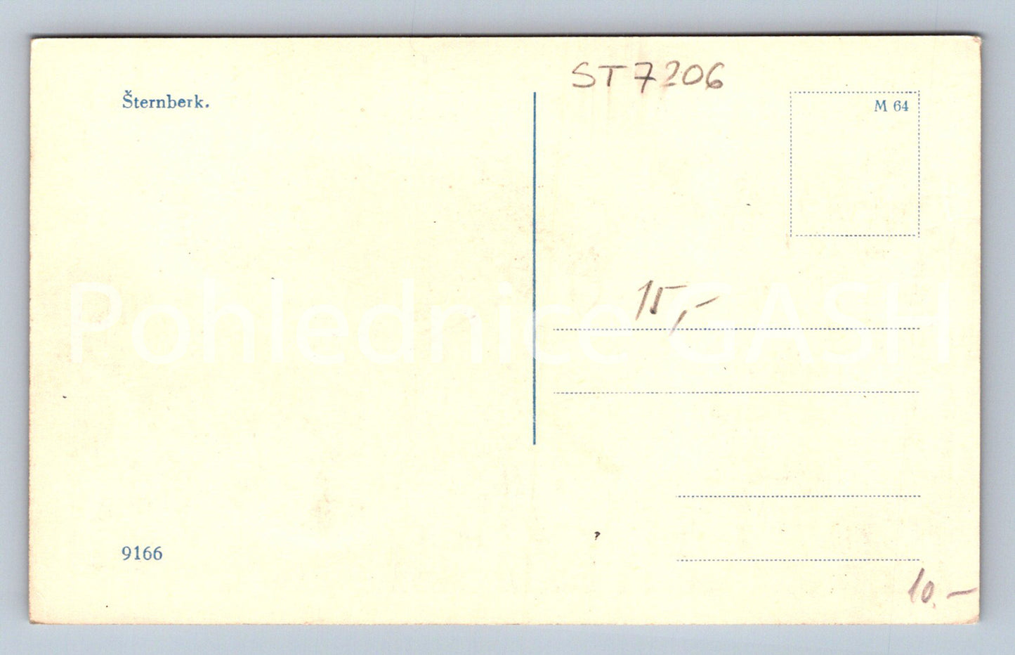 Postcard STERNBERK (ST7206)