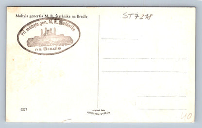 Postcard GENERAL MR ŠTEFÁNIK'S MUMBLE AT BRADLE (ST7218)