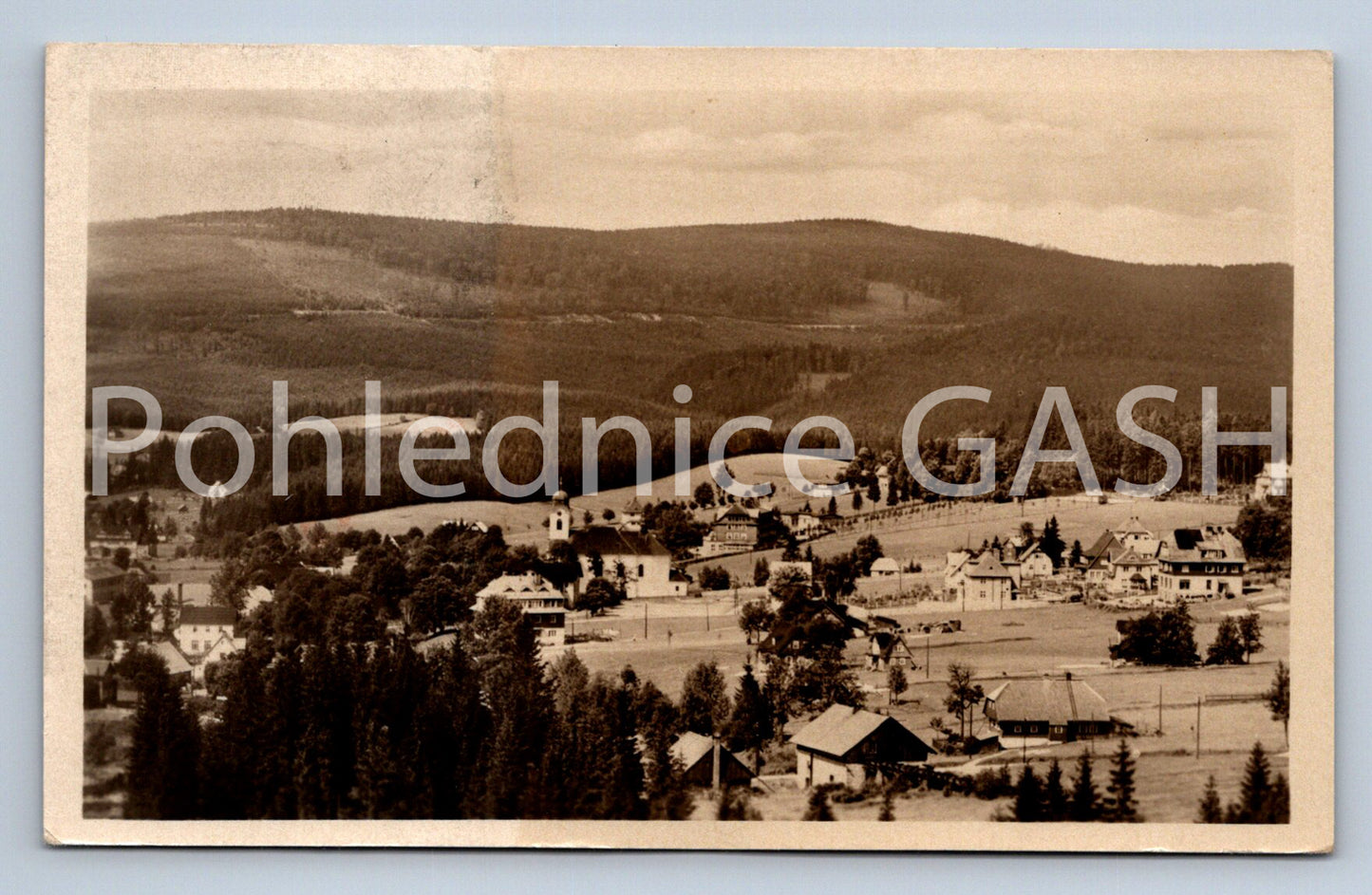 Postcard HARRACHOV IN THE KRKONOSZIE (ST7227)