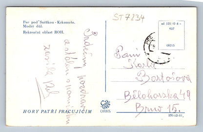 Postcard KRKONOSE (ST7234)