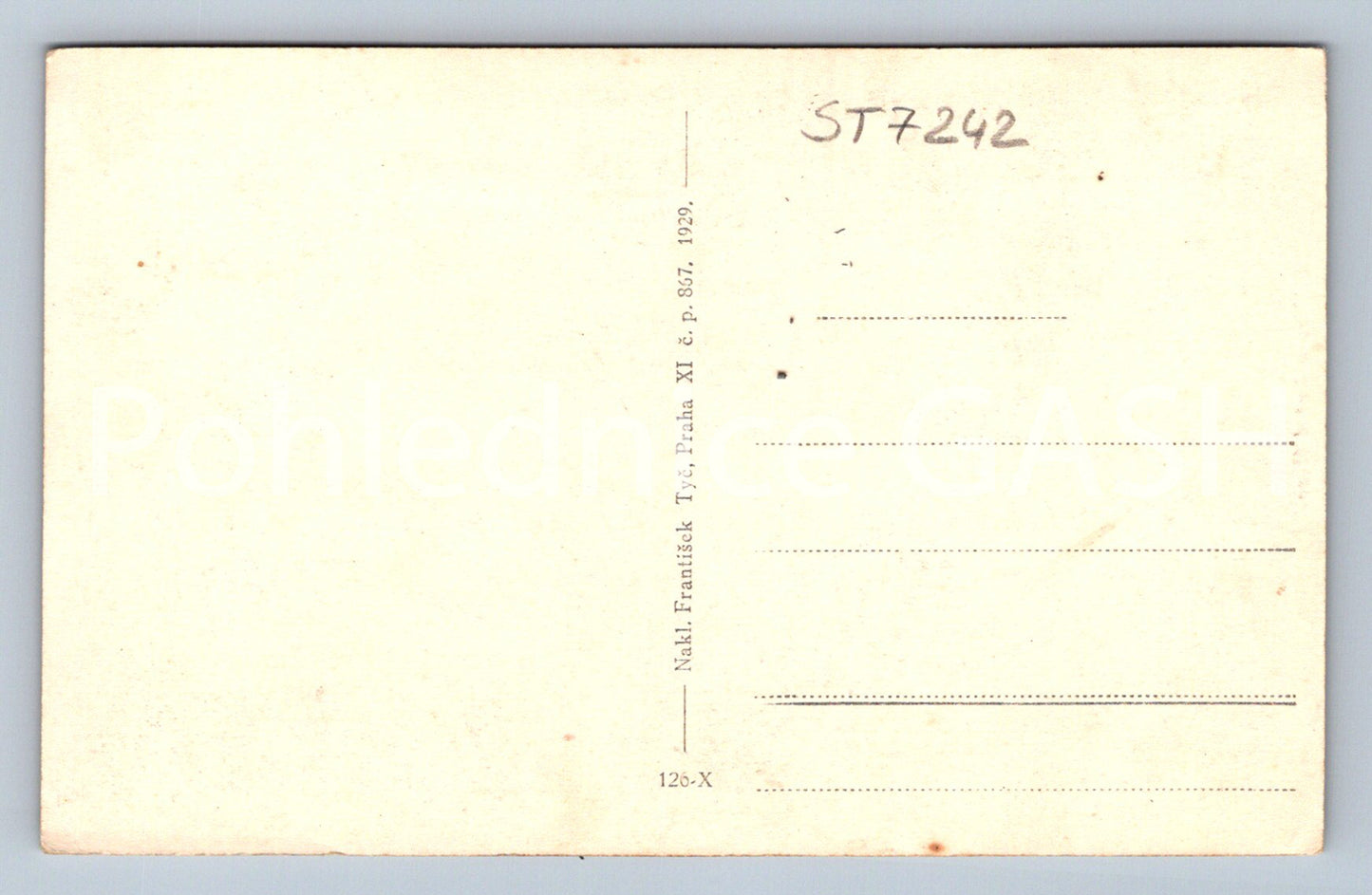 Postcard SEDLEC U KUTNÉ HORY (ST7242)