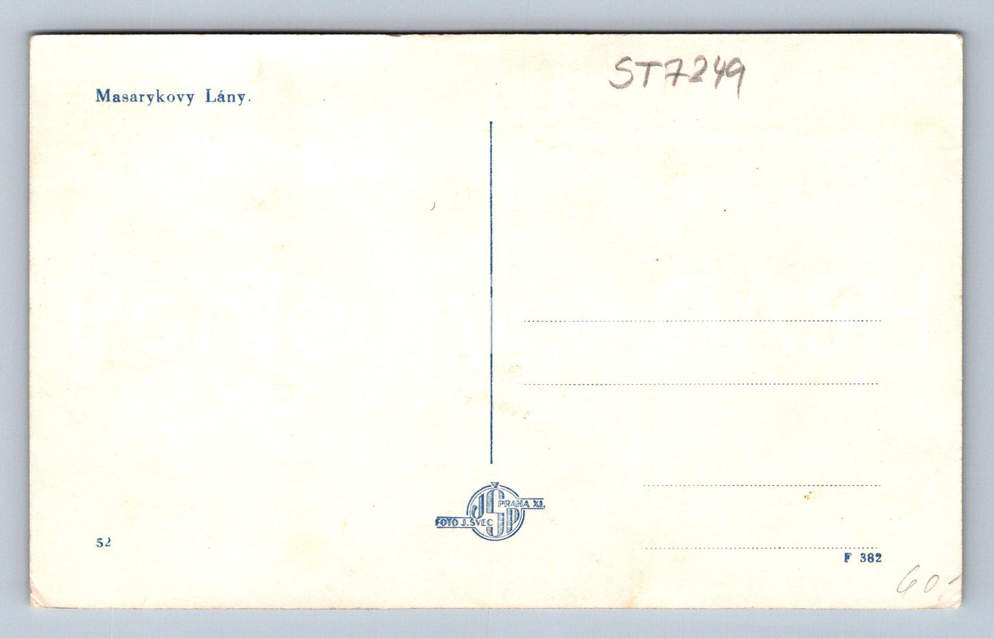 Postcard COMMON GRAVE PRES TG MASARYK (ST7249)