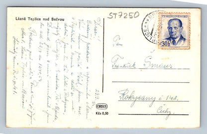 Postcard LÁZNĚ TEPLICE NAD BEČVOU (ST7250)