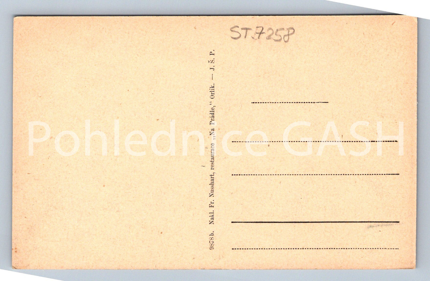 Postcard EAGLE (ST7258)