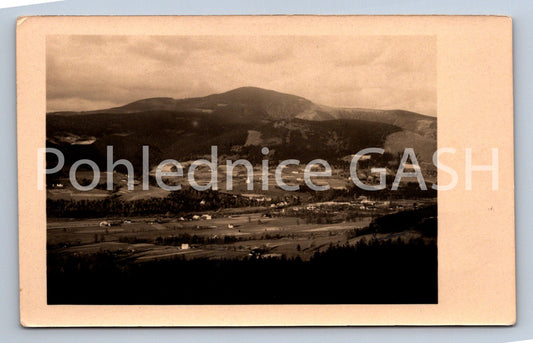 Postcard PANORAMA OF LYSÁ HORA (ST7293)
