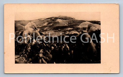 Postcard LYSÁ HORA IN WINTER (ST7295)