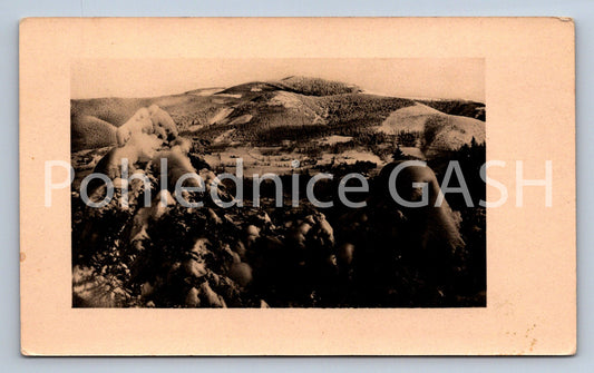 Postcard LYSÁ HORA IN WINTER (ST7295)