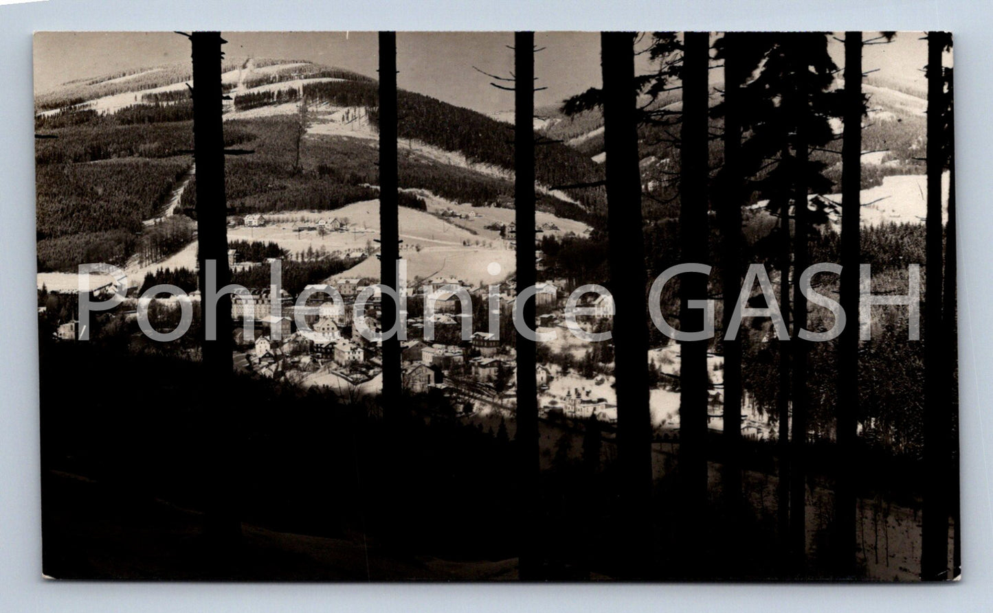 Postcard JÁNSKÉ LÁZNĚ (ST7327)