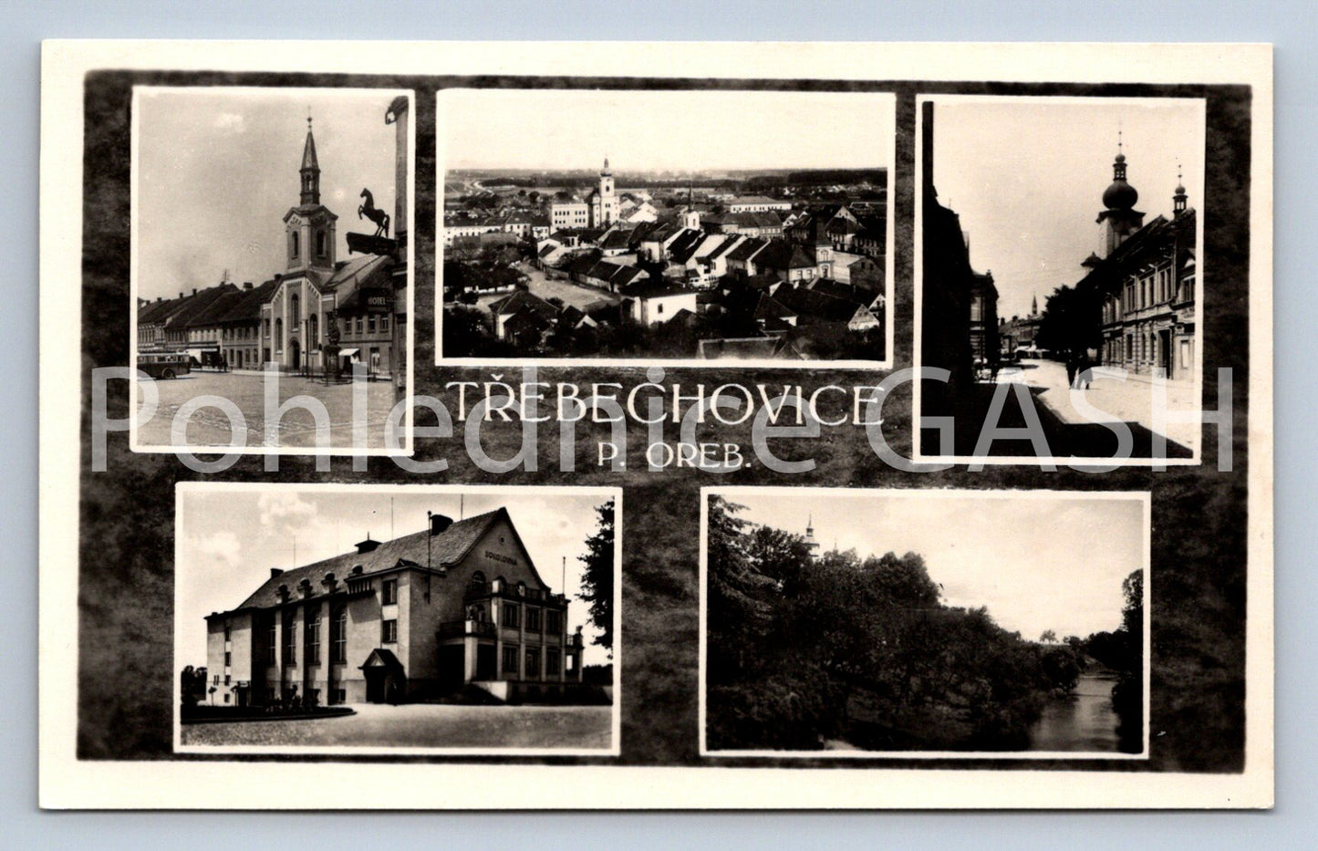 Postcard TŘEBECHOVICE (ST7333)