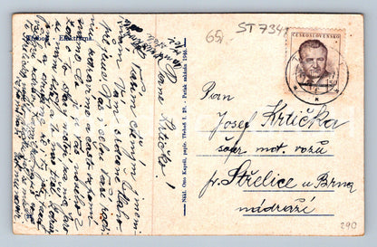 Postcard TŘEBOŇ (ST7341)
