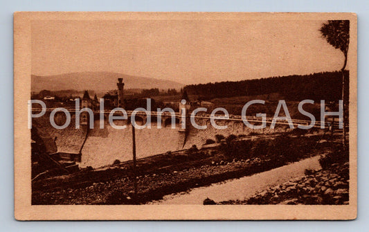 Postcard ELBE RESERVOIR IN TĚŠNOV (ST7351)
