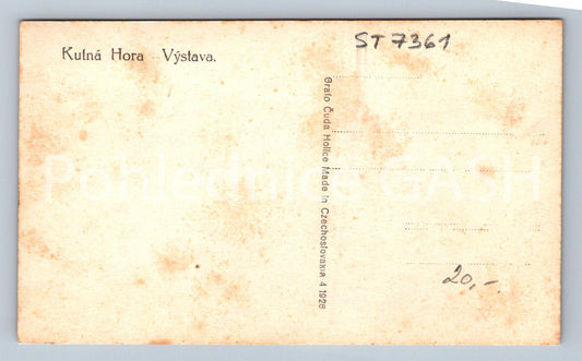 Postcard KUTNÁ HORA - EXHIBITION (ST7361)