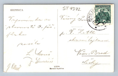 Postcard KREMNICA (ST7372)